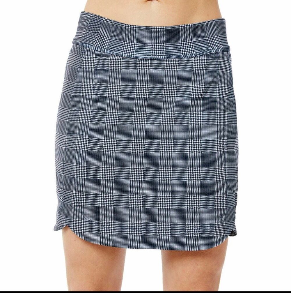BELYN KEY Navy Blue Lynhurst Check Skort-M